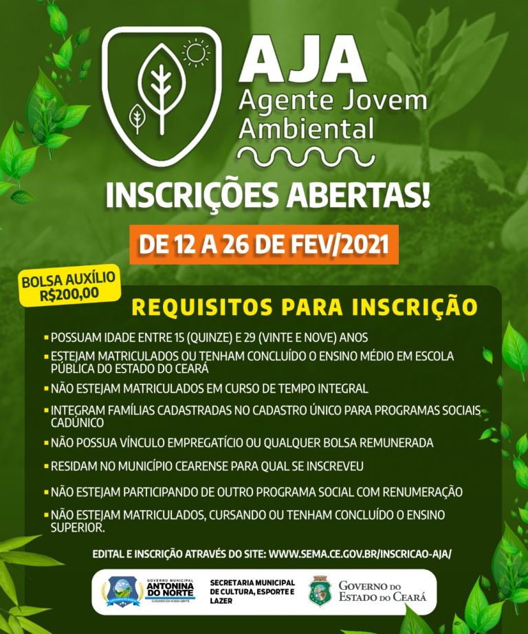 AJA Agente Jovem Ambiental Antonina Do NorteAntonina Do Norte